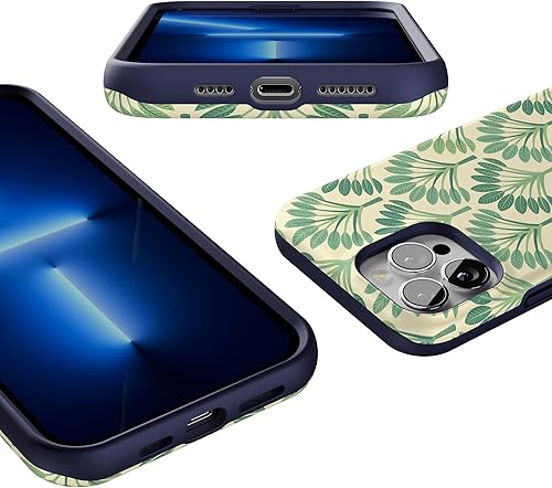 Miniatura 1457 de Casely Funda para iPhone 13 Pro Max Jardín dorado Floral de girasol amarillo Compatible con MagSafe Diseño protector audaz Jardín Dorado