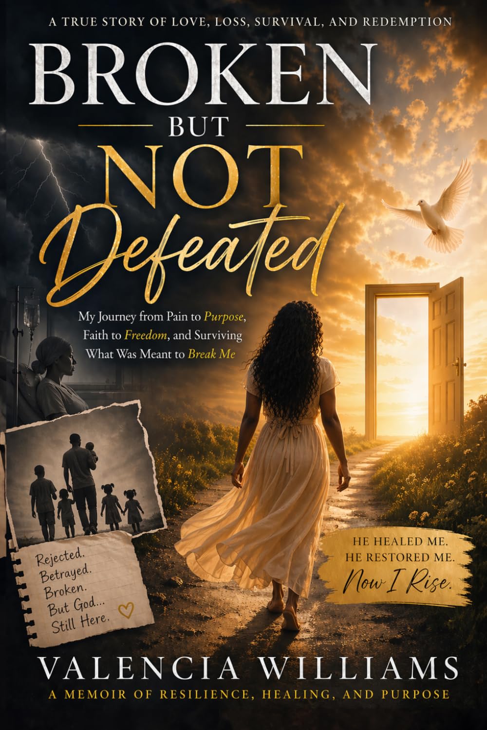 BROKEN BUT NOT Defeated: My Journey from Pain to Purpose, Faith to Freedom, and Surviving What Was Meant to Break Me