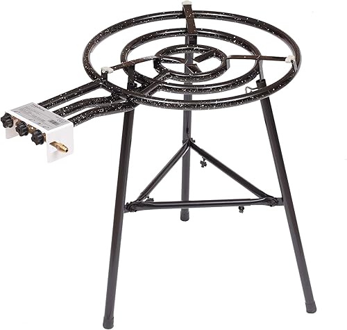 Miniatura 2 de Mabel Home Patas de soporte para quemador de paella y trípode, patas reforzadas con soporte de paella (4 tamaños) (para quemadores de gas de paella