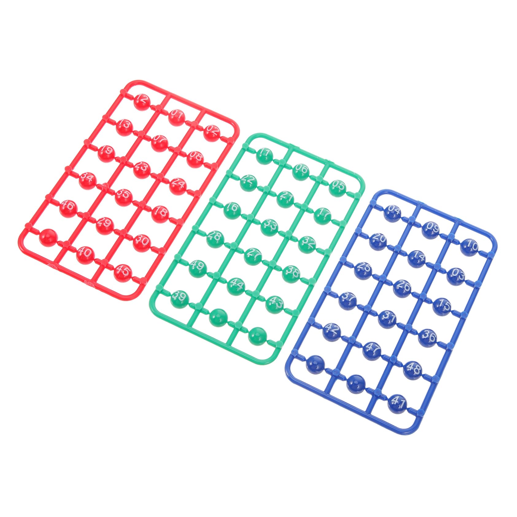 BESPORTBLE Bingo Game Balls Pcs Raffle Balls for Party Activity Props Easy to Catch Attention Use