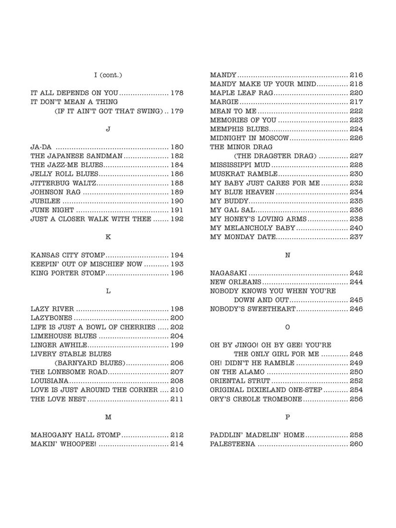 The Real Dixieland Book: Eb Instruments