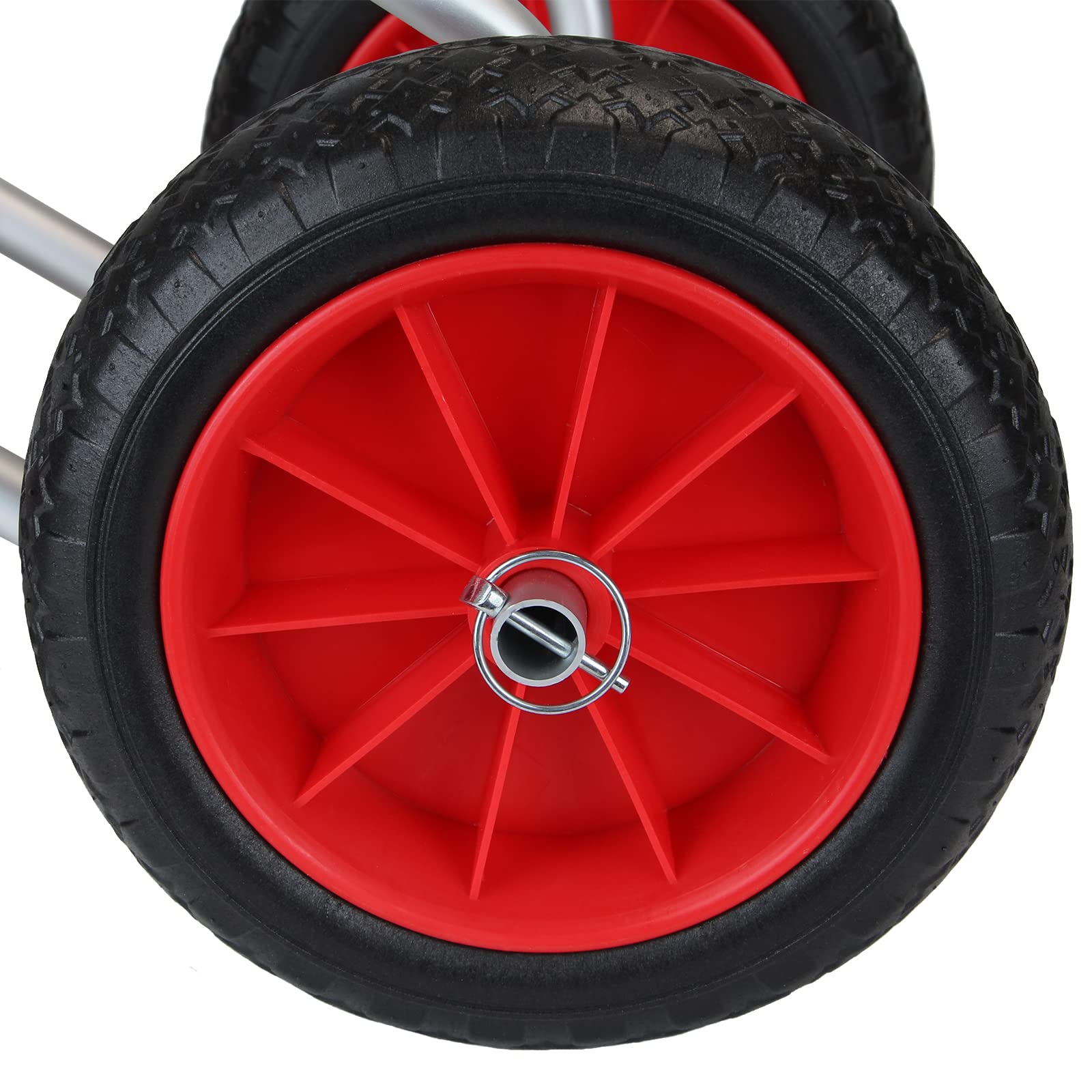 ALPIDEX Chariot Aluminium Transport Planches Stand Up Paddle Board Ø 25 cm Trolley