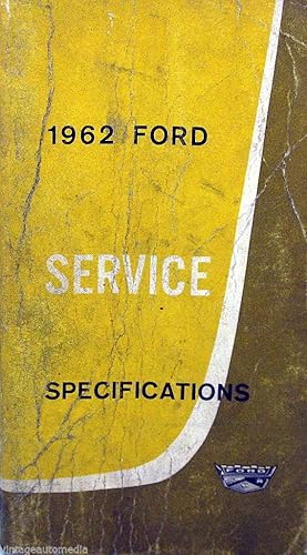 Manual de taller Ford Thunderbird 1962-1963