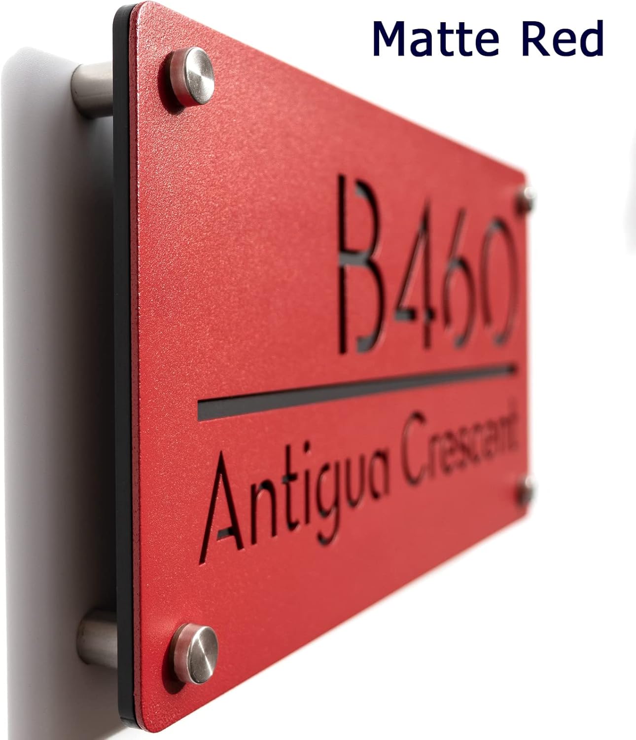 304 Stainless Steel Custom Modern House Number for Outside, Address Sign,Personalized Address Plaque For House