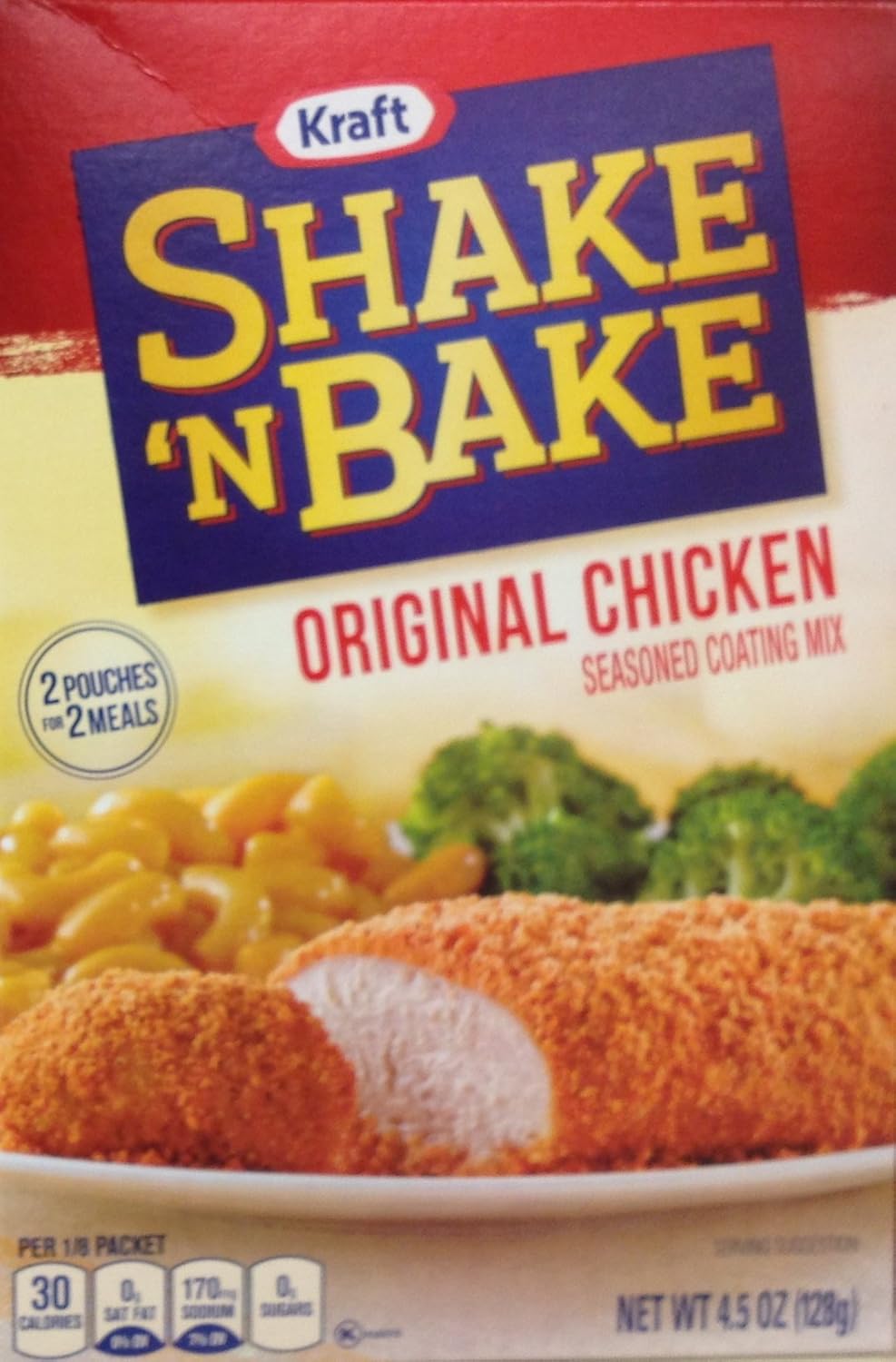 Shake 'n Bake ORIGINAL CHICKEN Seasoned Coating Mix 4.5oz (4)