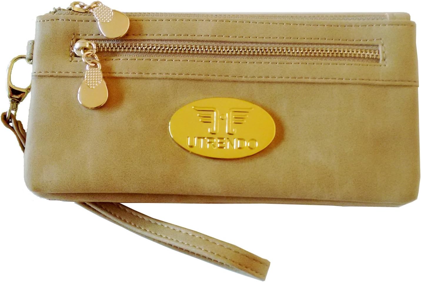 Utrendo brand clutch bag briefcase Chicago in leather style. New arrival 2016.