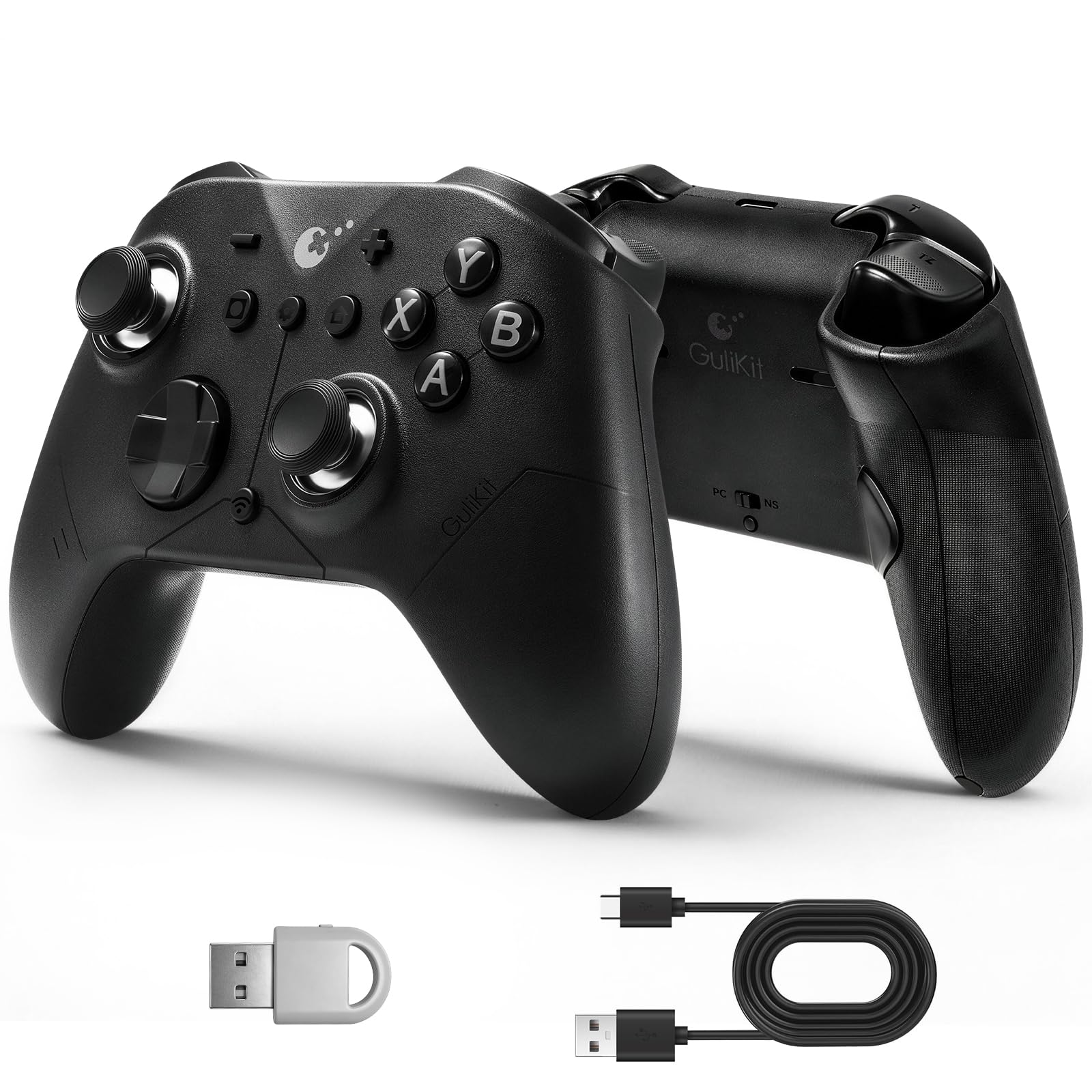 GuliKit ES MAX Wireless Controller, Integrated TMR Joystick, Smart Triggers