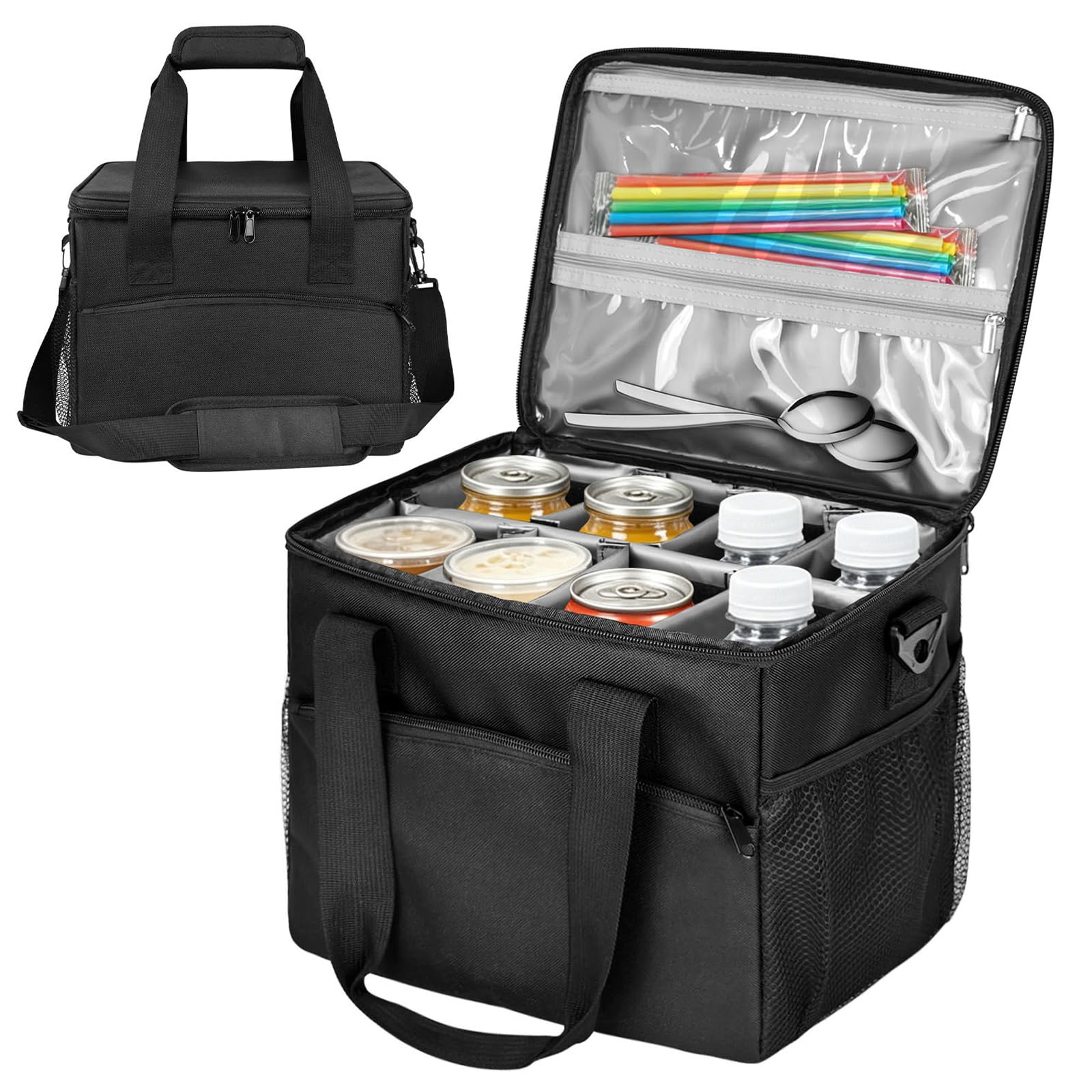 Sac de rangement de boissons pour éviter les chocs de canettes en randonnée