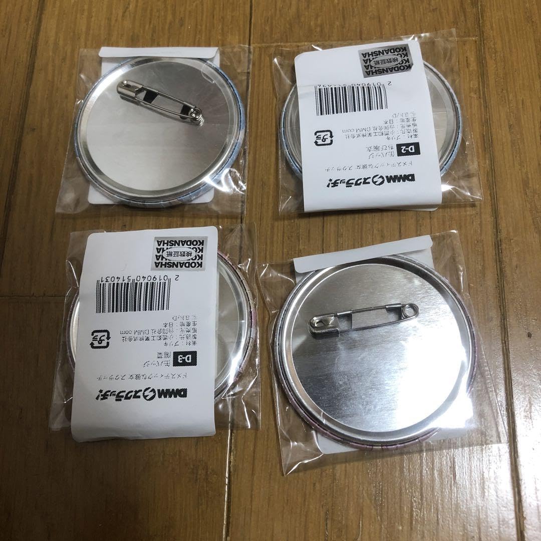 Amazon.co.jp: ドメスティックな彼女 DMMスクラッチ 缶バッジ全4種 