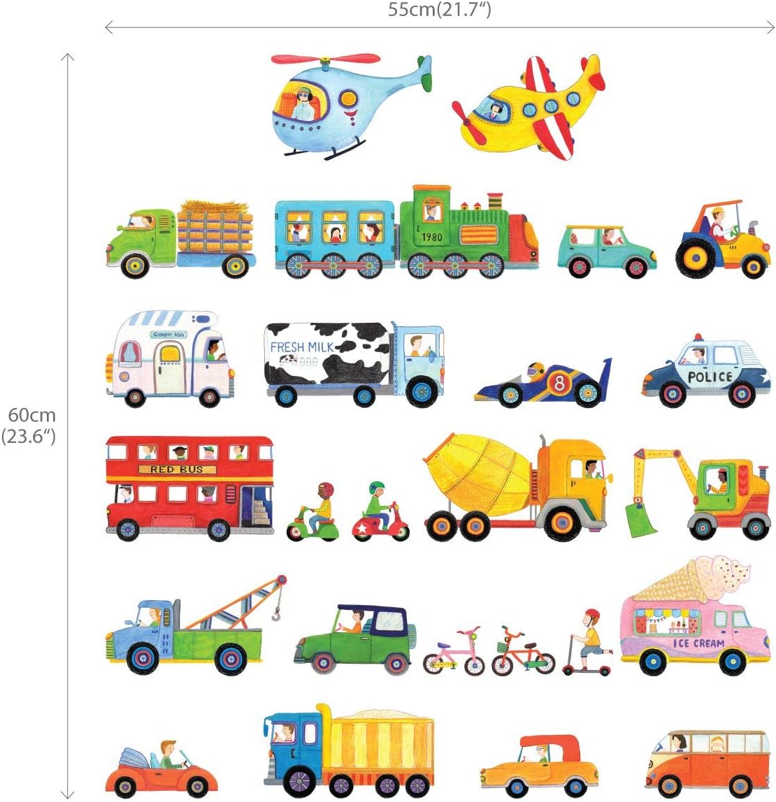 Stickers Adesivi amici dinosauri - Cartoleria Online