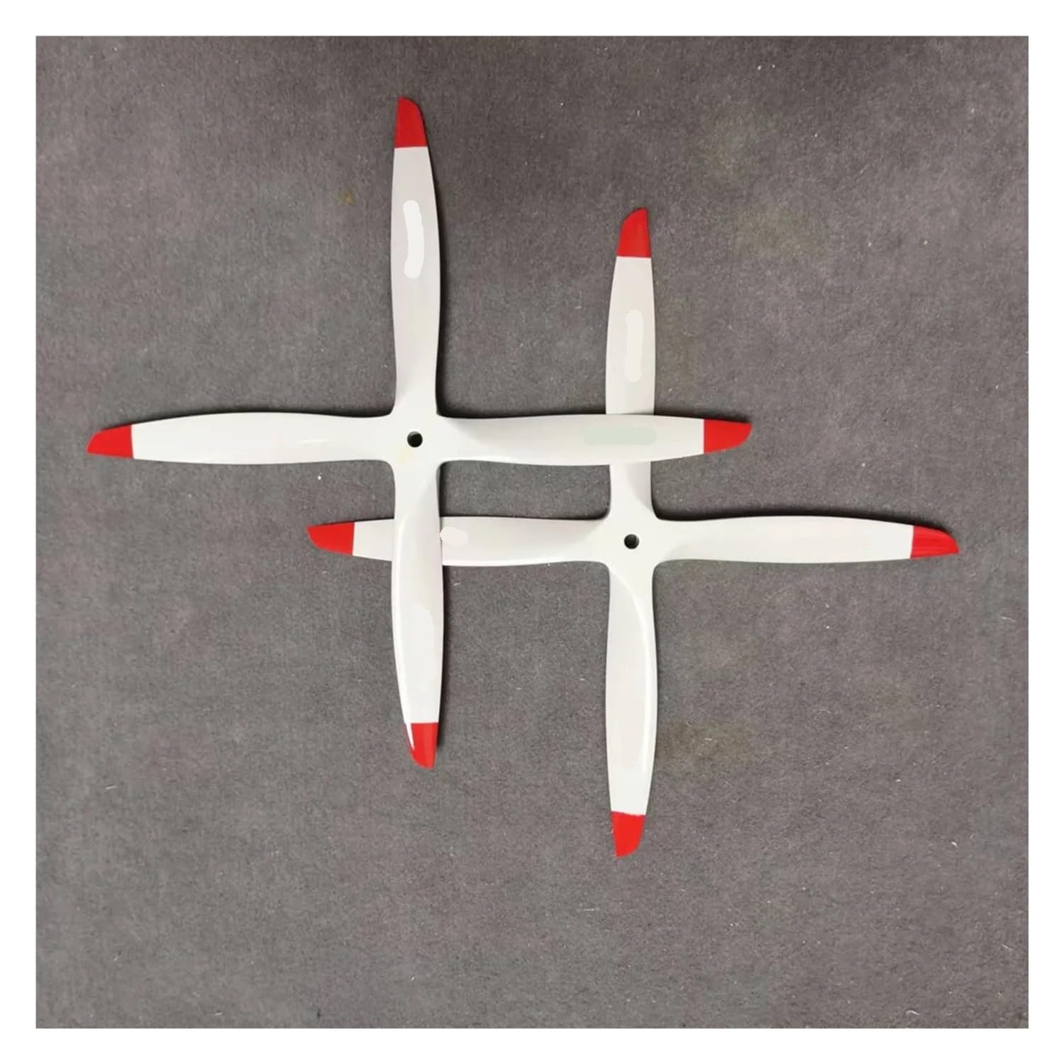 Apto for RC Modelo de avión de Gas 1 Uds 4 10/11/12/13/14 Pulgadas adelante (CCW) y Marcha atrás (CW) hélice de Madera Blanca(10x6 CCW Pull 1pcs)