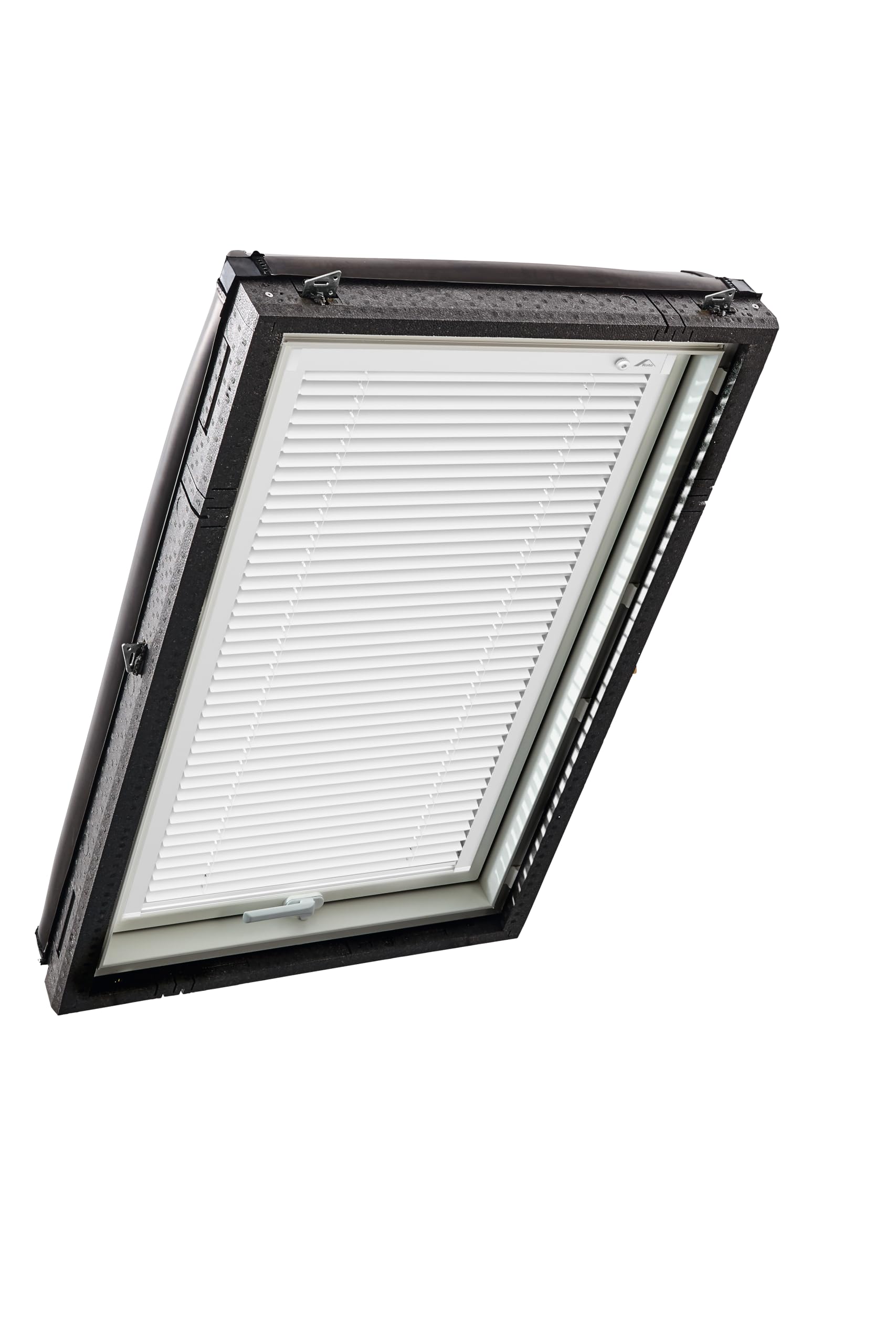 Store Vénitien Originale Roto ZJA - Rail de Guidage Blanc - Fonctionnement Manuel - pour Fenêtre de Toit de la Série Designo R4/R7 et Classic K 43/73 - Taille 065/140 | 06/14 - Couleur Blanc