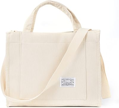 Vintage Casual Corduroy Bags Crossbody Bag Purse for Women Travel Shoulder Bags Handbags Eco Bag