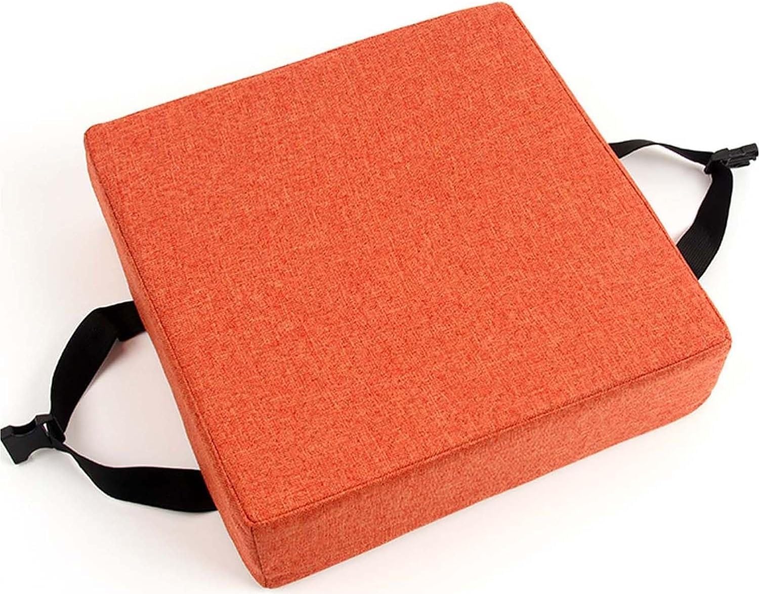 BLLMTEAR Stool Cushion Square with Ties, Non-Slip Bar Stool Cushion Square Seat Cushion With Machine Washable Cover Chair Seat Cushion Textured Barstool Pad(8,14x14x2in/35x35x5cm)