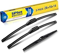 Vista 30 de Escobillas Limpiaparabrisas de Repuesto Para TOYOTA 4Runner 2024 2023 2022 2021 2020 2019 2018 2017 2016 2015 2014 2013 2012 2011 2010 (Juego de 3)