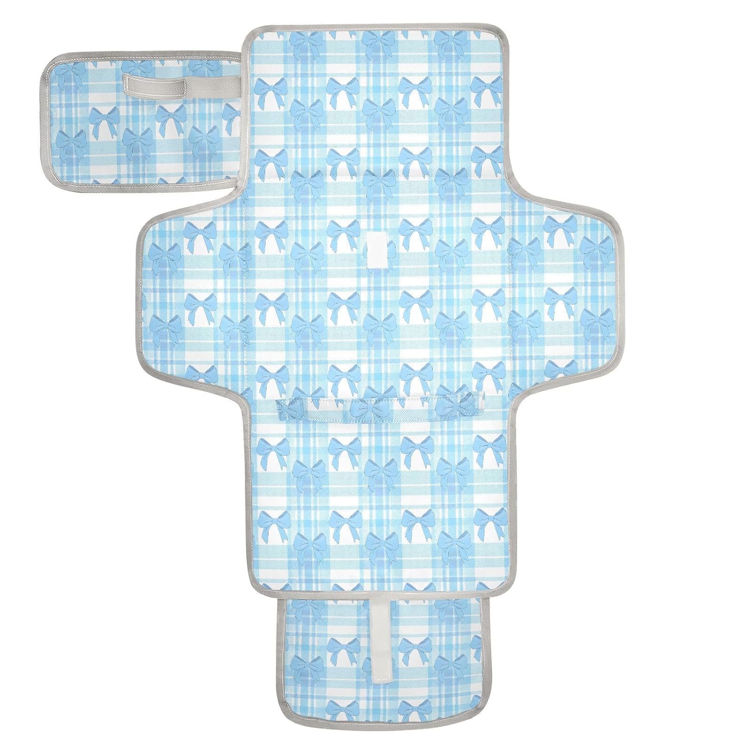 Portable Baby Changing Pad Foldable Waterproof with Head Pillow