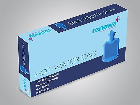 Renewa hot water bag for pain relief easy to use pack of 1 multi colour