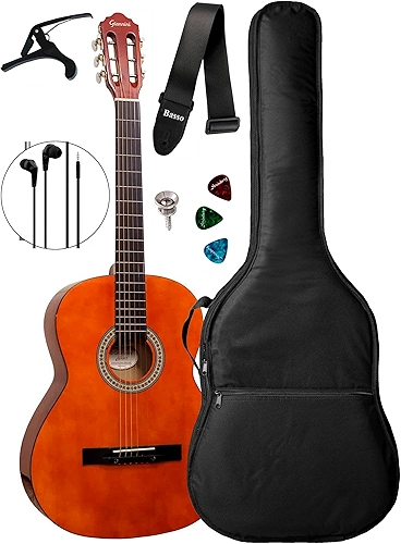 KIT Violão Acústico Giannini Aço S14 N + Capa Luxo E Acessórios