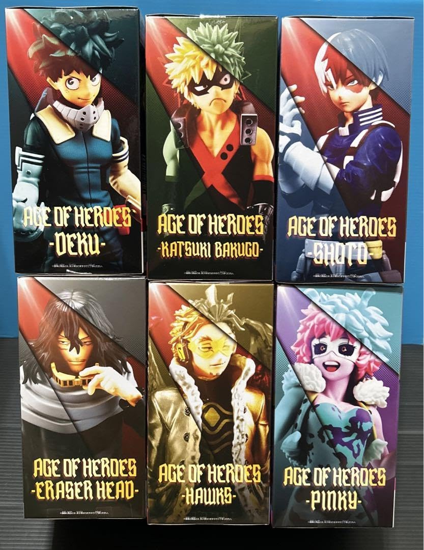 僕のヒーローアカデミアAGE OF HEROES ヒロアカ フィギュアまとめ売り Amazon.co.jp: 僕のヒーローアカデミアAGE OF HEROESフィギュア