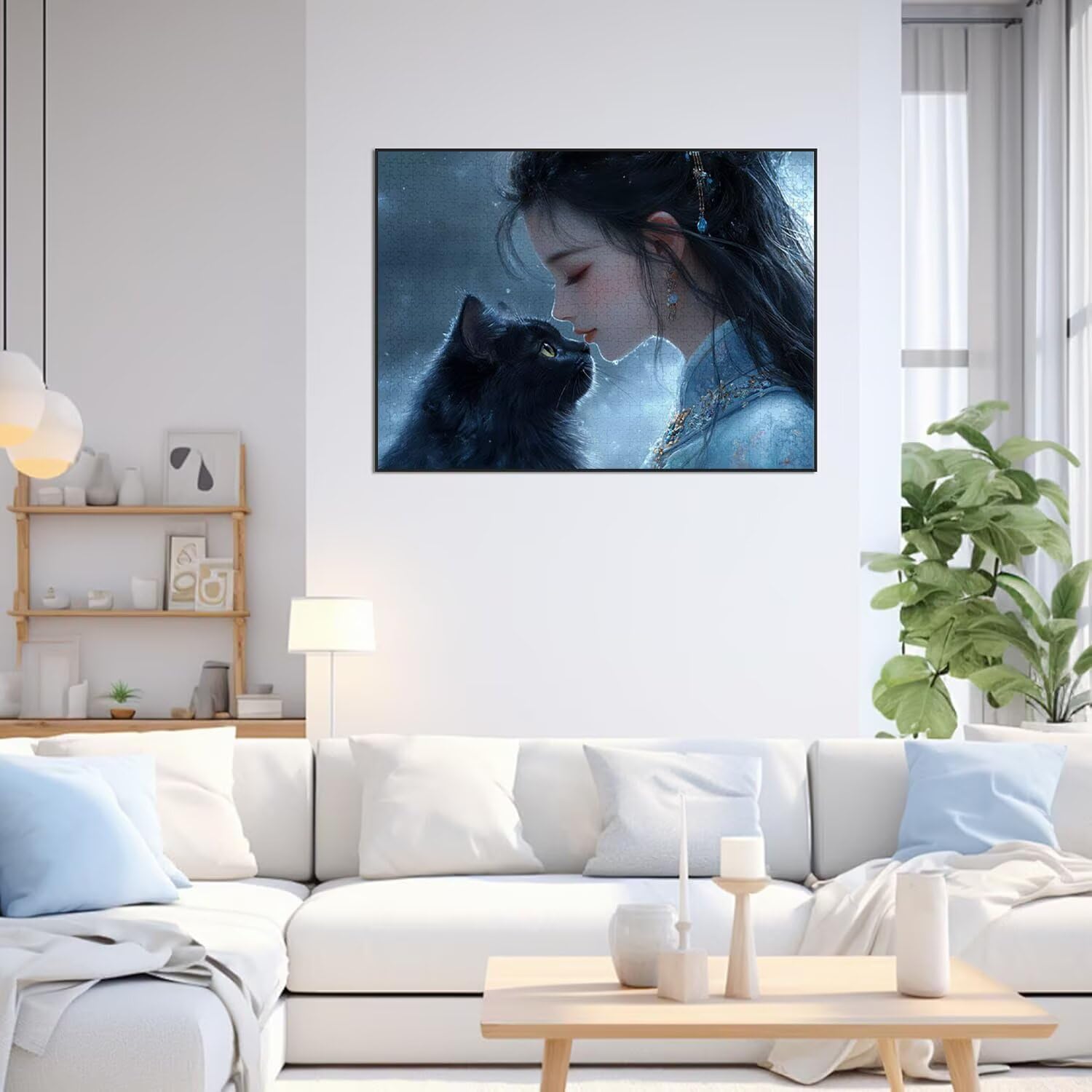 Puzzle 6000 Pezzi Animazione Puzzle Classici per Gioco Familiare, n-117 | Impossibile Puzzles, Intrattenimento Creativo, Rilassamento e Intelligence, Regalo per Amore e Amico, Decorazioni Casa, gatto