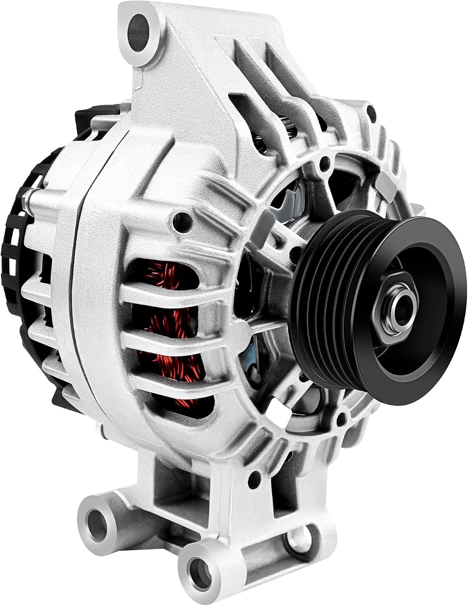 Alternator Fits for Chevrolet Colorado Base LS 2.8L/3.5L 2004-2006 | High Output Alternator for Isuzu i-280 Base 2.8L 2006 for Isuzu i-350 Base 3.5L 2006 -11047 AVA0064 SG10S039,100Amp/12V