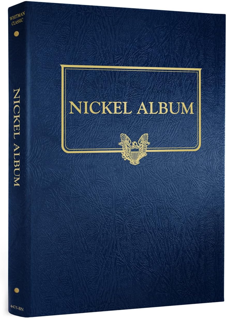 Whitman Nickel Album Blank Pages #4475