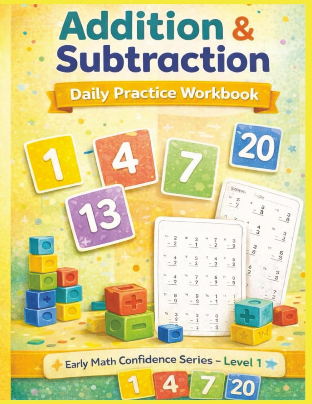 Addition & Subtraction Daily Practice Workbook (Early Math Confidence Series)