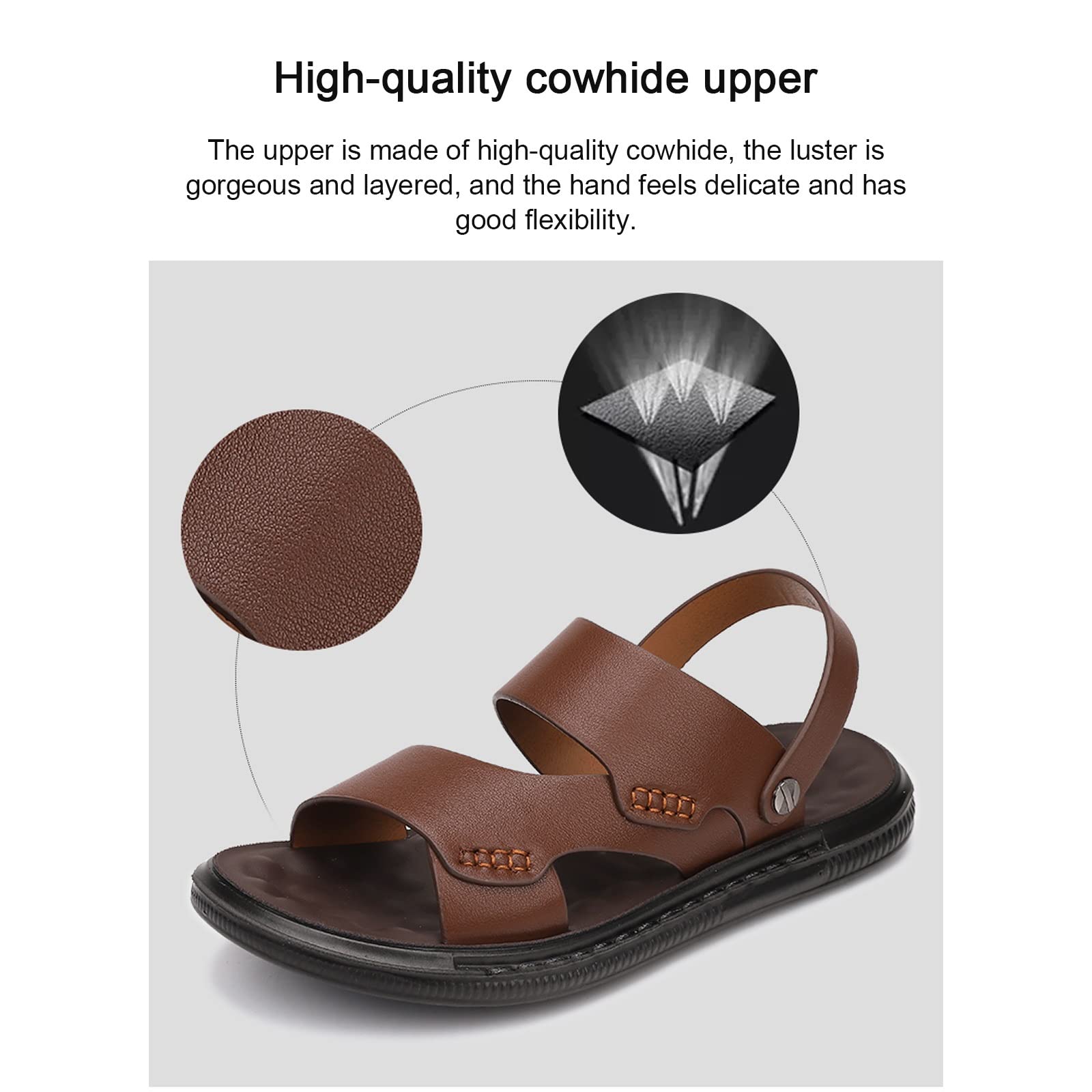 Amazon.com: TXTC Fashion Shoes Adult Mens Sandals Outdoor  display picture 2