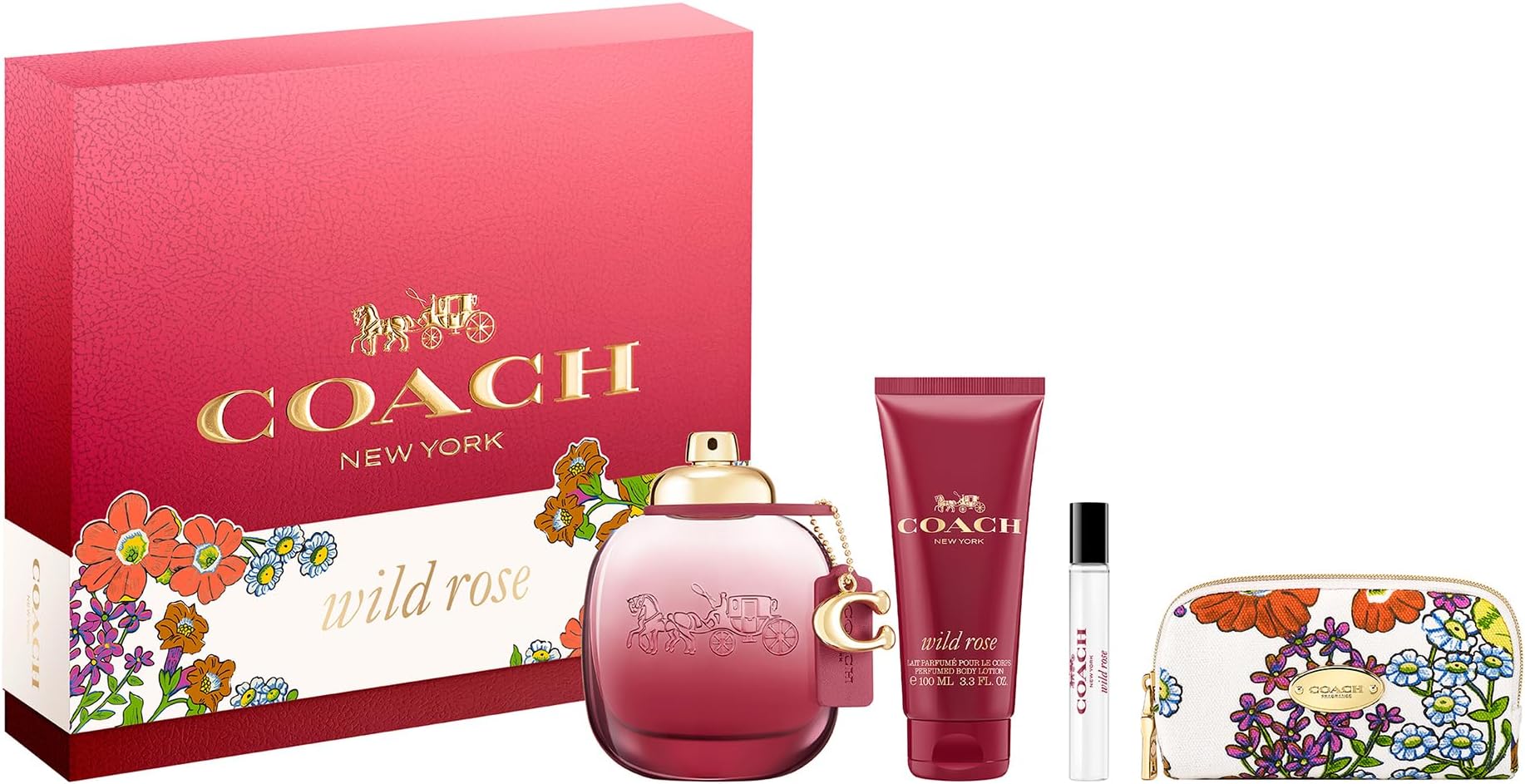 Coach Wild Rose 4-Pc Set