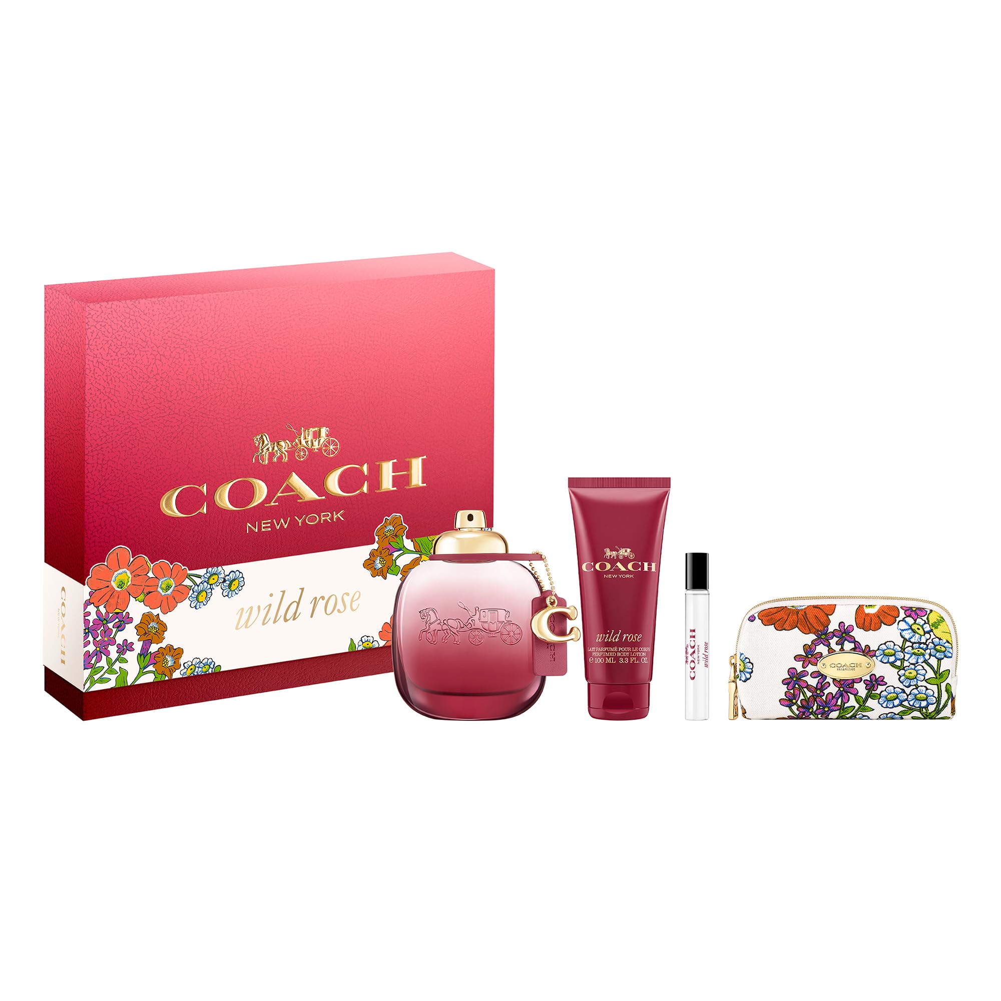 Amazon.com: Coach Wild Rose 4-Pc Set : Beauty & Personal Care