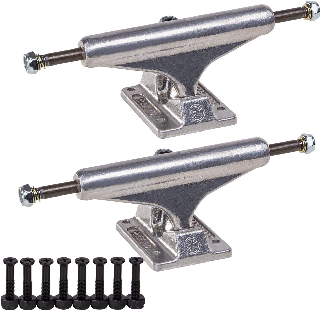 Independent Cal 7 Skateboard Combo, 129 Trucks with Black 1 Inch Hardware