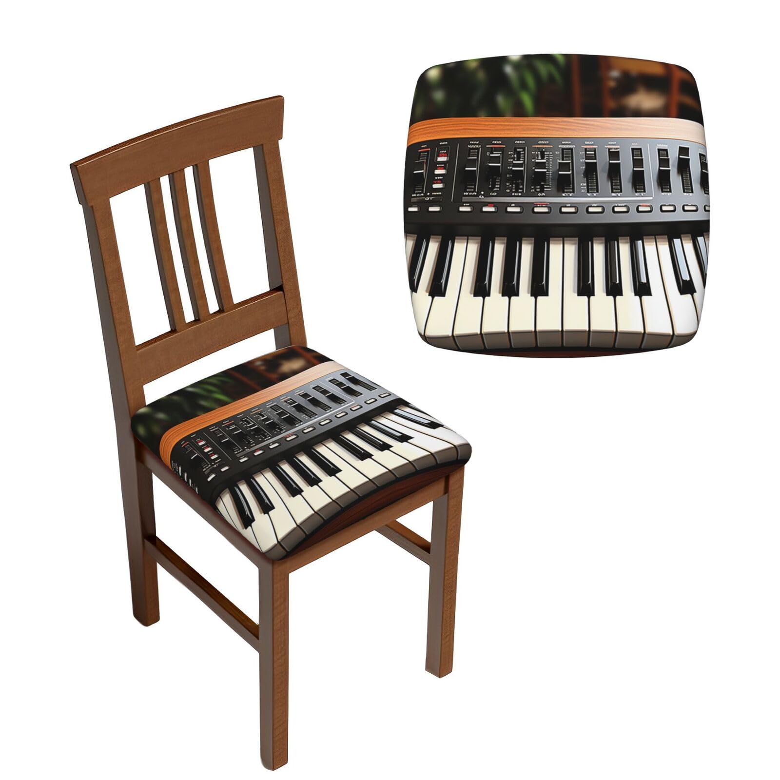 Housses de chaise de salle à manger lot de 6 extensibles et lavables