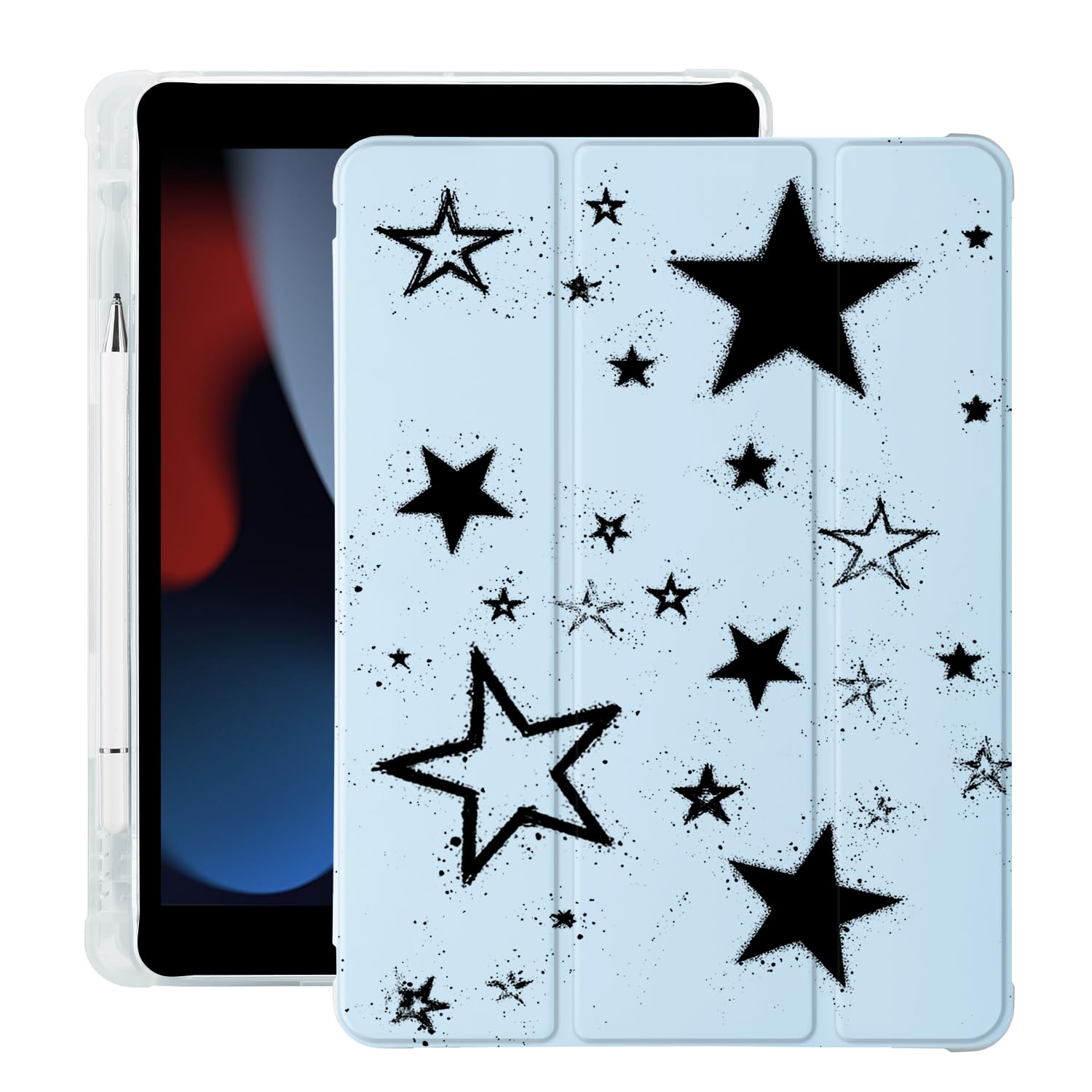 Coque iPad Pro 11 4e génération Y2K protection cuir souple avec porte-crayon - 8