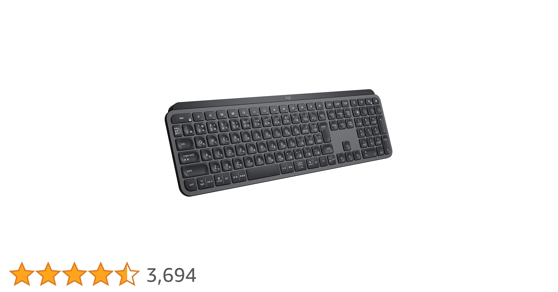 Amazon.co.jp: Logitech KX800 MX KEYS Advanced Wireless Keyboard