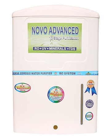 R.k. Aqua Fresh India Novo Advanced 12Stage Ro Uv Uf Minerals Tds Adjuster Ro Water Purifier