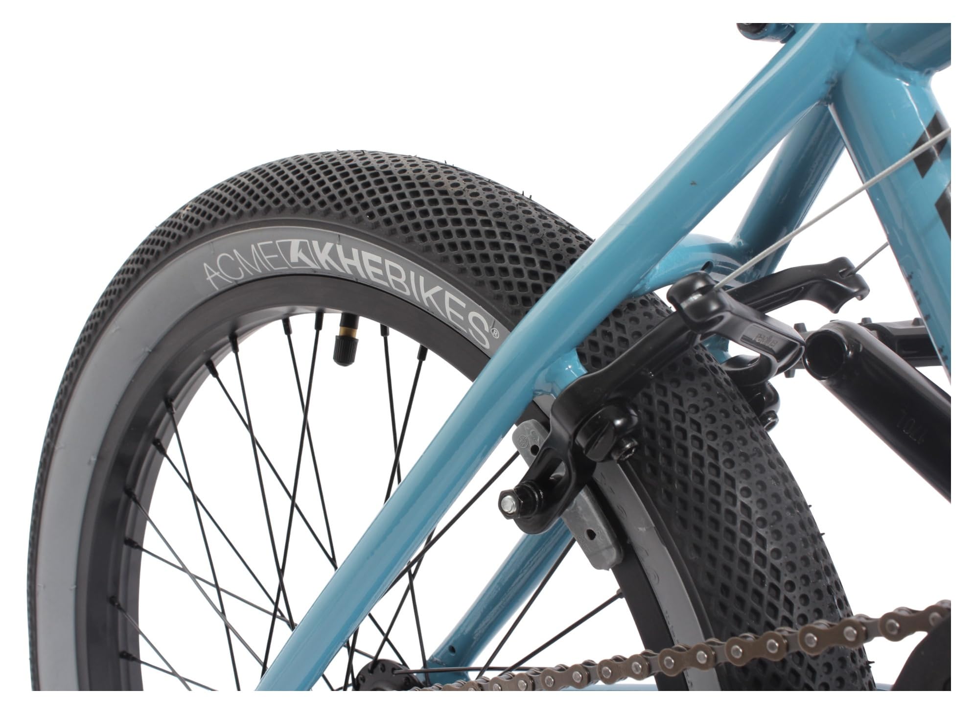 KHE Triple Threat Vélo BMX 20" - 11,1 kg - Manivelle CrMo - Rotor Affix - BMX Freestyle - 2025 - Bleu