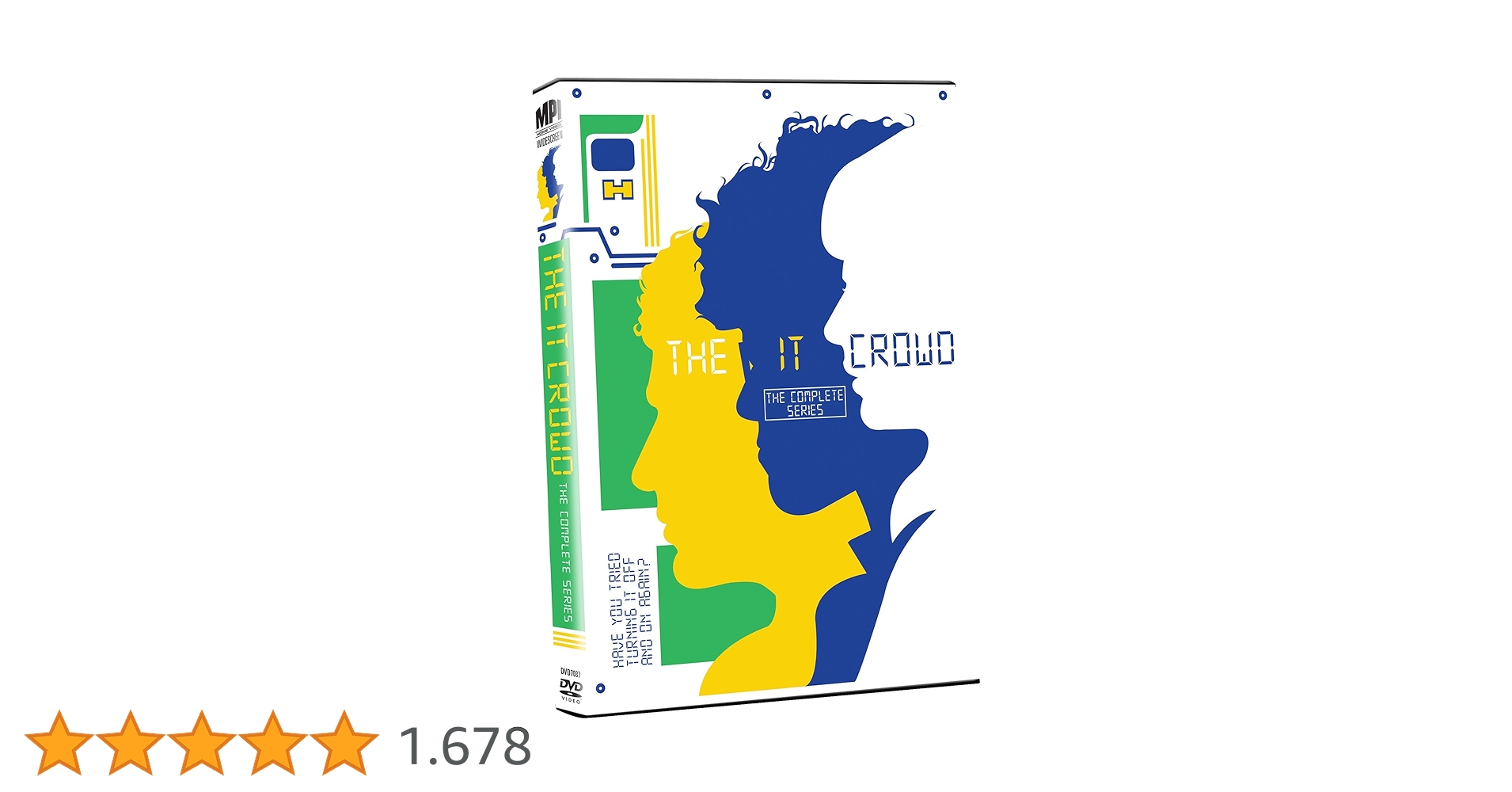 『THE IT CROWD: Complete Series』DVD【未開封】 The IT Crowd: Series 1-4/The Internet Is Coming | HMV Store