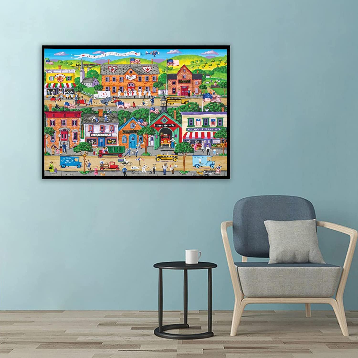 Amazon | GerRit ダイヤモンドアート 風景 5Dアニメダイヤモンドペイン