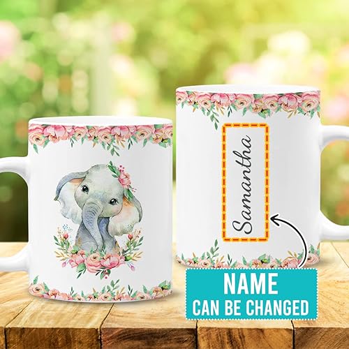 Miniatura 7 de Wassmin Taza de mariposa personalizada con diseño de mariposa, regalos para mujeres, niñas, adolescentes, lindos animales, tazas de café, tazas de