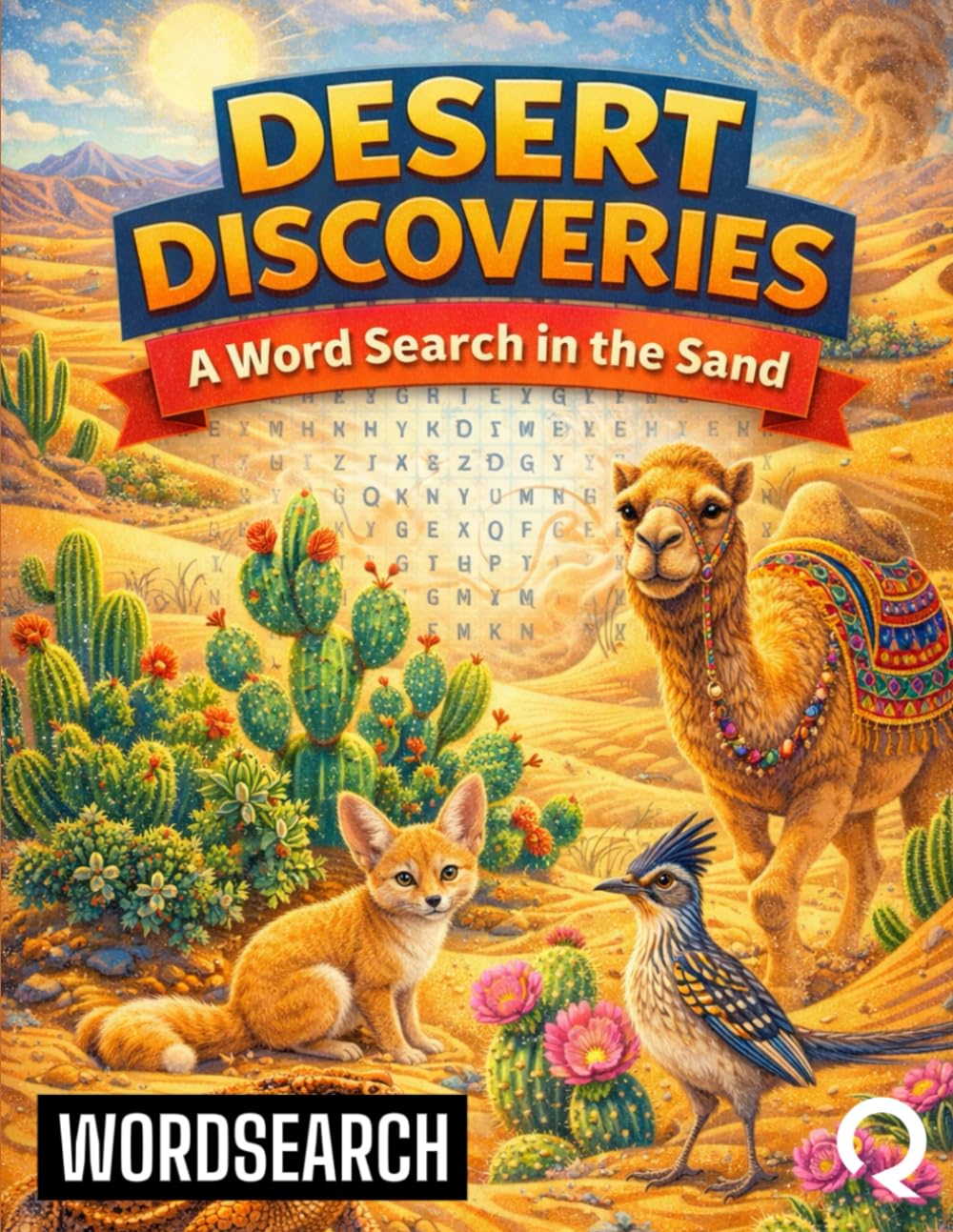 Desert Discoveries: A Word Search in the Sand