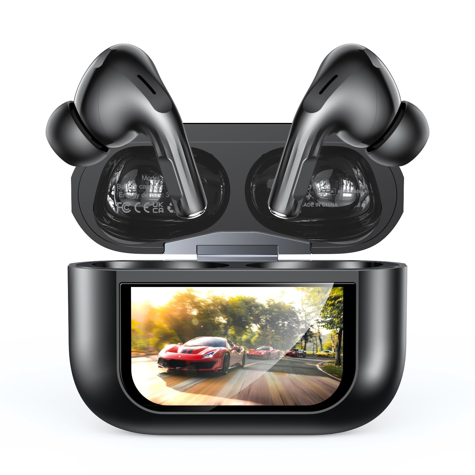 Wireless Earbuds, Smart Touchscreen Ear Buds, ANC Headphones, Bluetooth 5.4