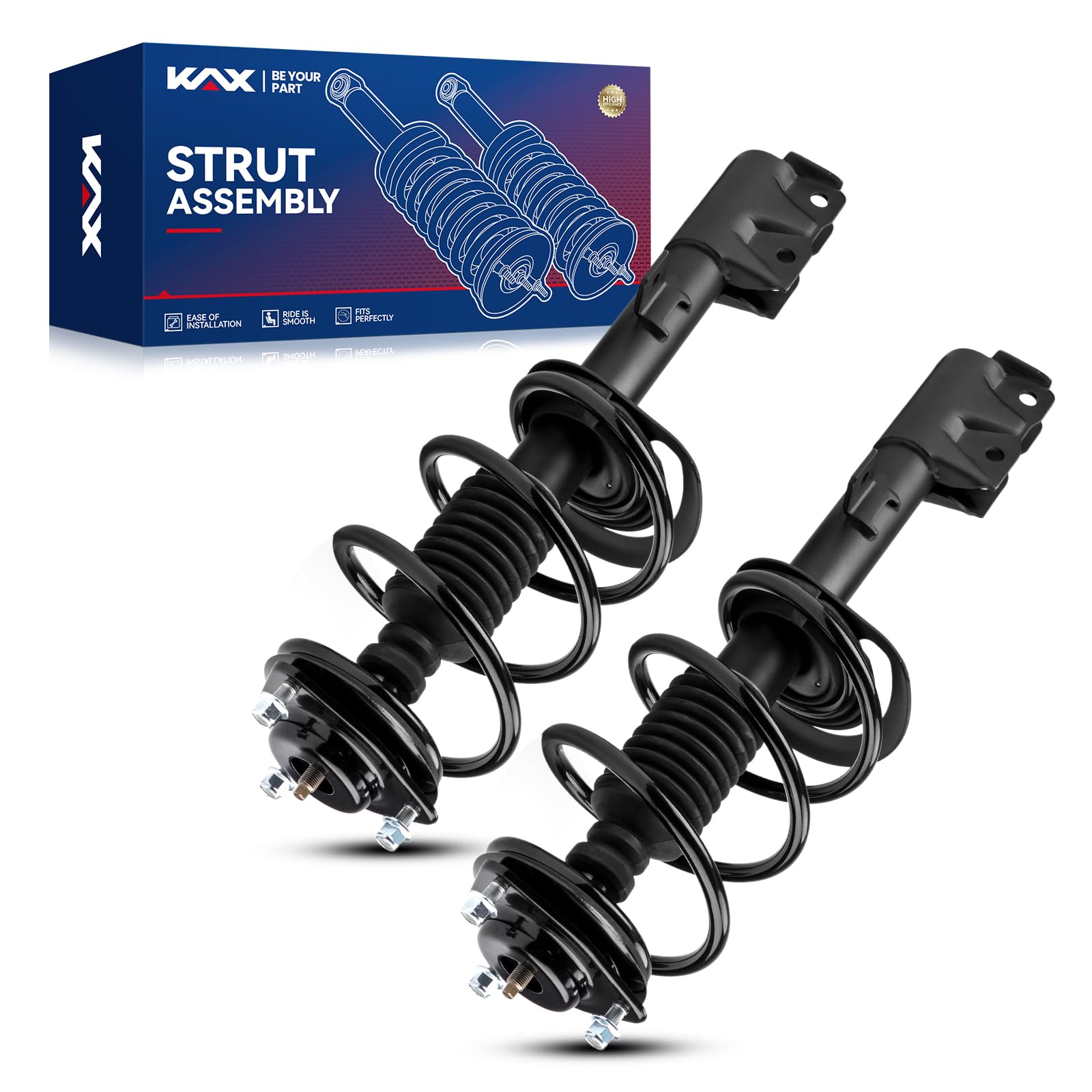 Amazon.com: KAX Front Struts Fit For Caliber 2007 2008 2009 2010 2011 ...