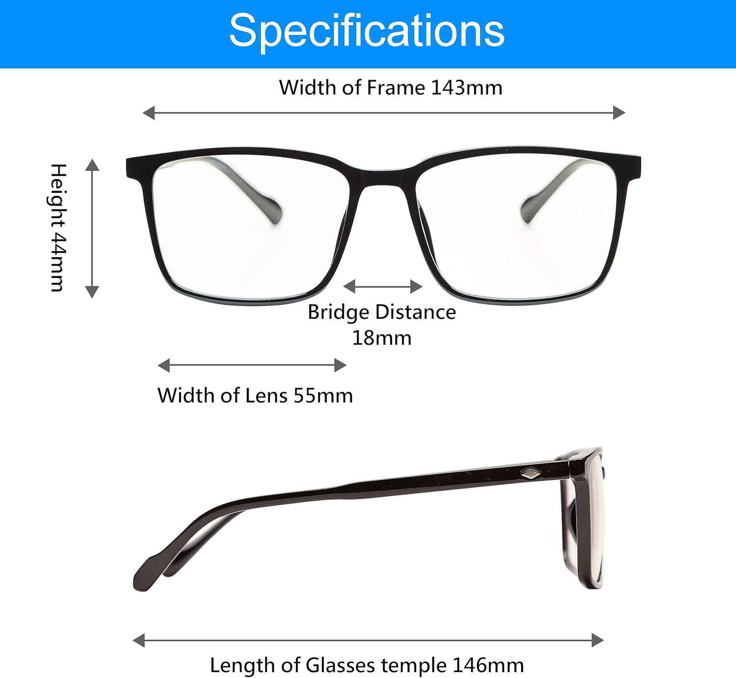 Flash Deals - 80% OFF Anti Blue Light Ray Blocking Filter Glasses for TV Computer Gaming Men and Women