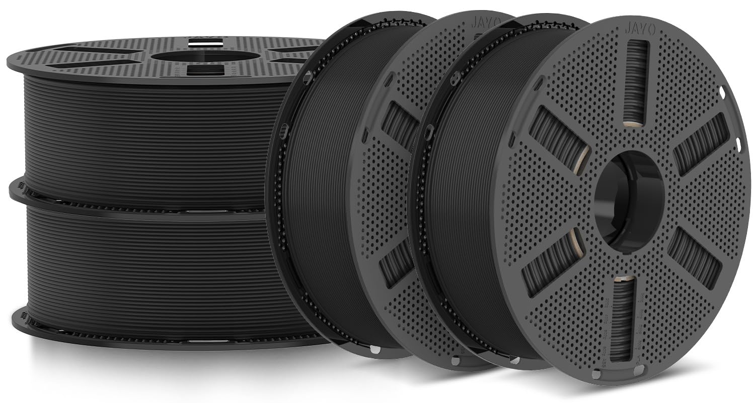 JAYO PLA Filament 4-Pack - Black 1.75mm -1 JAYO PLA Filament 4-Pack - Black 1.75mm -1