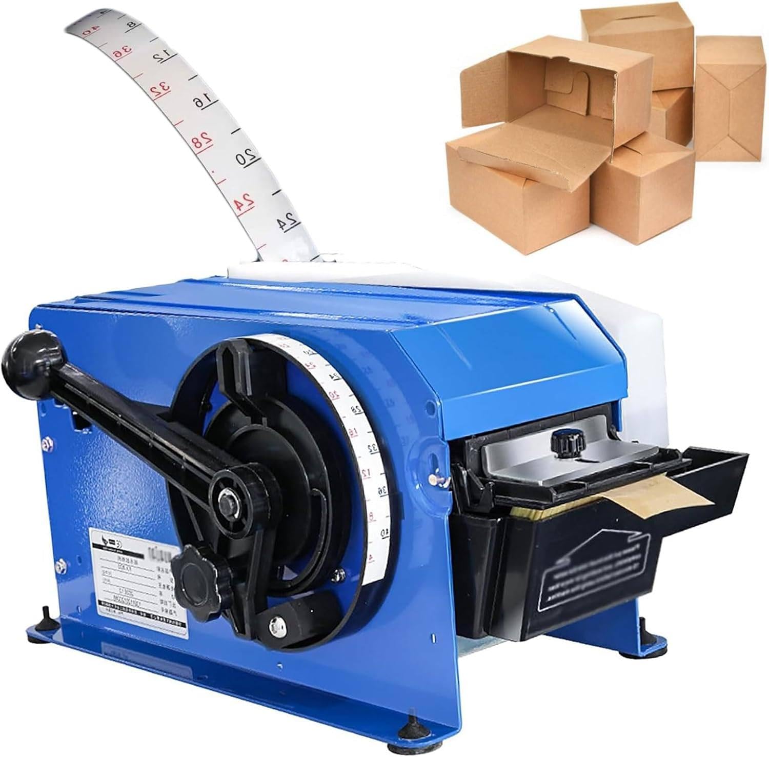 Nassklebeband-Abroller, Manueller Spender & Cutter für Kraftpapier-Klebeband, 20–100 MM Bandbreite, 100–1000 MM BandläNge, KartonverschlussgeräT