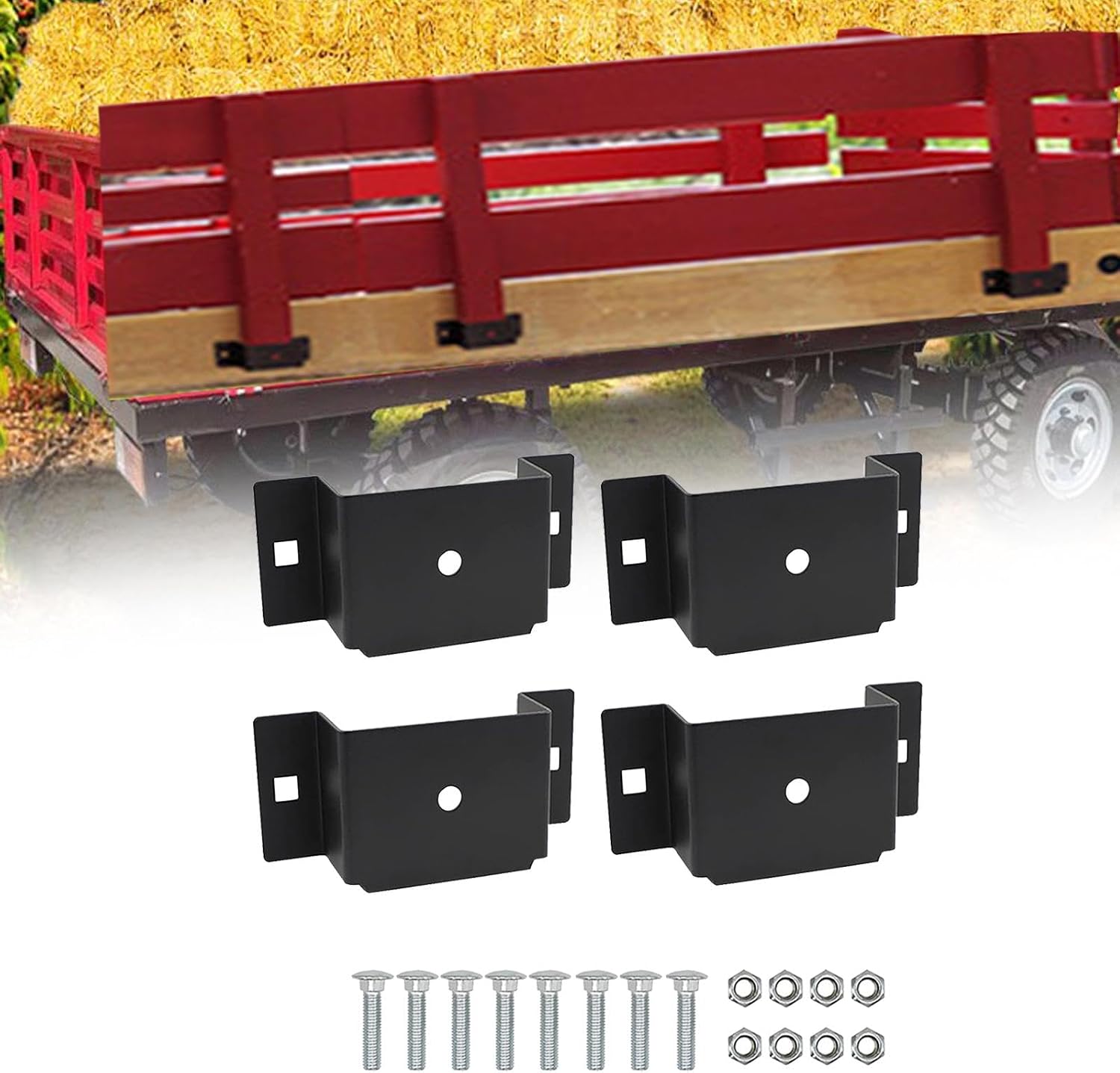 predolo 4Pcs Trailer Pockets Heavy Duty Multiuse