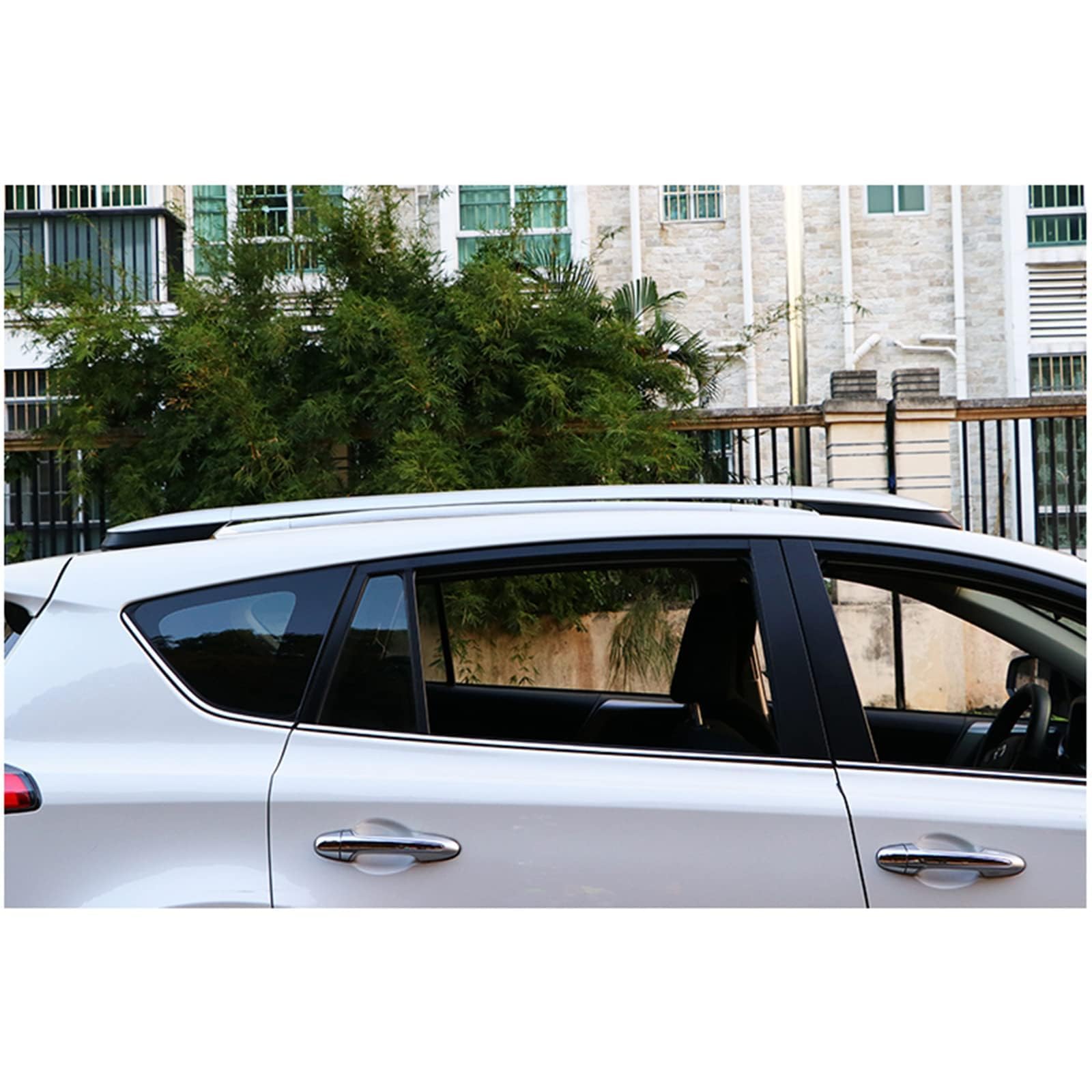 Barre Portapacchi per Toyo-Ta RAV-4 2013 2014 2015 2016 2017 2018,Barre Portatutto per Auto Durevole Accessori per Viaggio e Trasporto