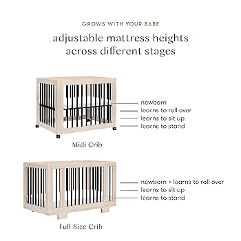 Amazon.com : Babyletto Yuzu 8-in-1 Convertible All-Stages