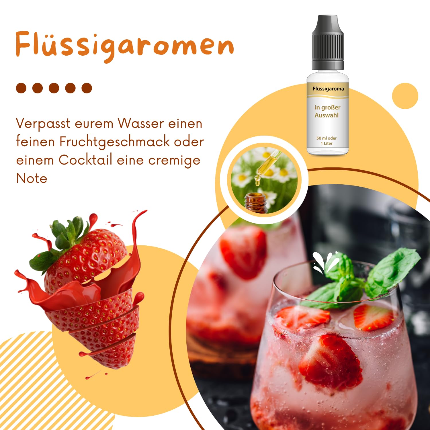 Luxofit Quitten Aroma flüssig, Aromen für Getränke und Lebensmittel, Geschmacksveredelung in der Küche und Gastro, Aromatisieren ohne Allergene, Made in Germany, GMO-Frei (1 L)