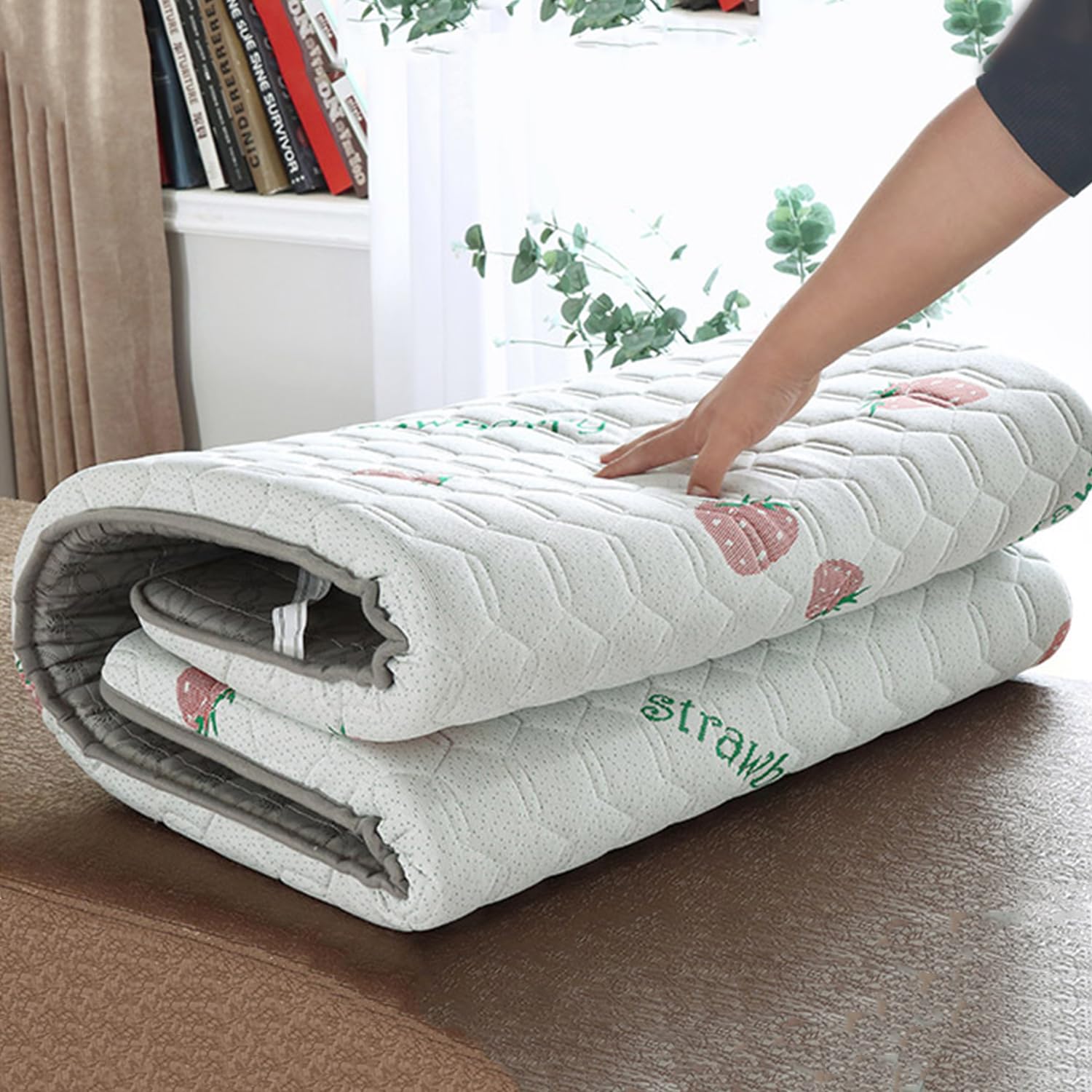 Coprimaterasso per Lettino da Massaggio in Memory Foam,Copricuscino per Lettino Spa,Materasso per Letto da Salone di Bellezza in Cotone con Foro per L'alito Facciale,4cm/1.6in,S 80x190cm